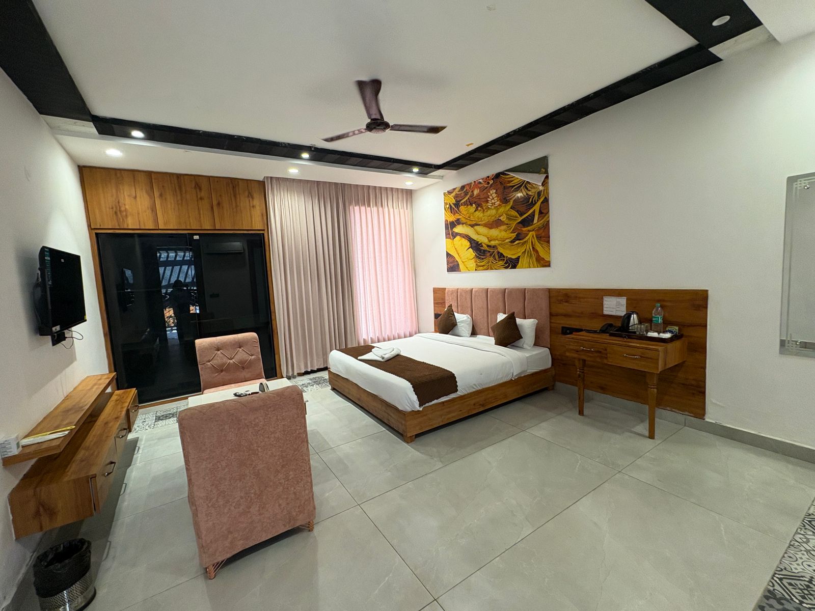 Premium Room Interior at Barrel & Bed